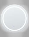 Round LED Wall Mirror ø 79 cm Silver COURSEULLES_837532