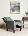 Fabric Recliner Chair Green EGERSUND_896485