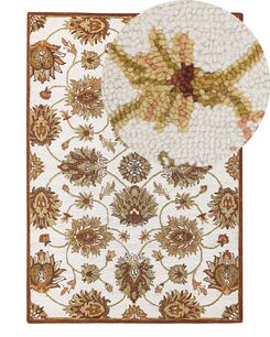 Matto villa beige/ruskea 140 x 200 cm EZINE Matto villa beige/ruskea 140 x 200 cm EZINE