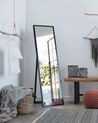 Stehspiegel schwarz rechteckig 40 x 140 cm TORCY_850135