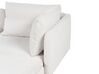 Left Hand Modular Fabric Corner Sofa Beige EGERIS_894319