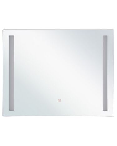 Specchio rettangolare da parete a LED 60 x 70 cm LIRAC