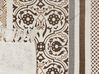 Decke Baumwolle beige / braun 130 x 180 cm orientalisches Muster CHINSURAH_829416
