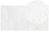 Koberec z umelej zajačej kožušiny 80 x 150 cm biely GHARO_858598