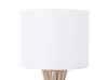 Wooden Table Lamp White CARRION_694946