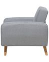 Fabric Armchair Grey FLORLI_704069