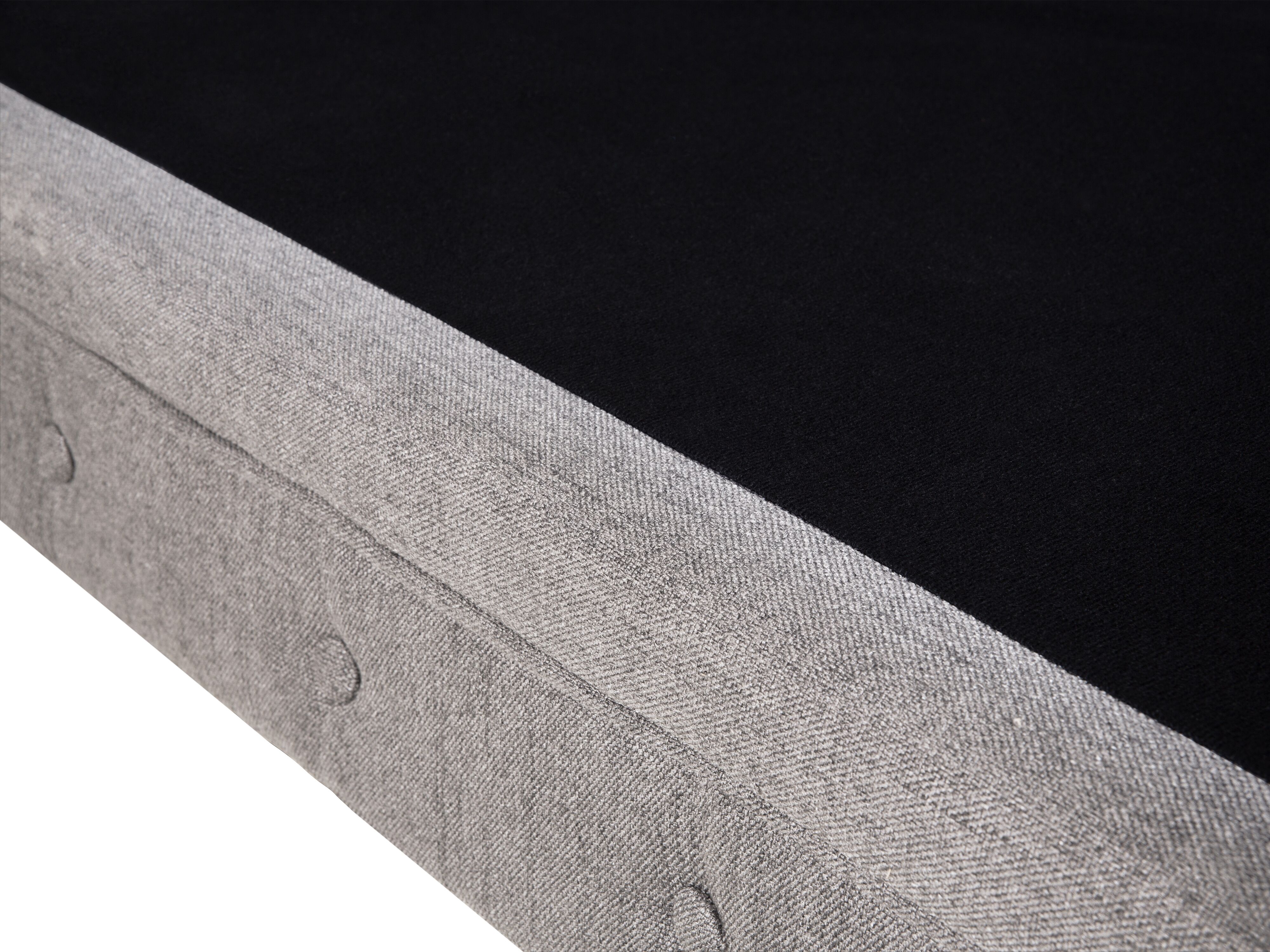 Sofa 3-osobowa jasnoszara CHESTERFIELD