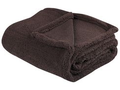 Huopa kangas tummanruskea 125 x 150 cm MIRGE