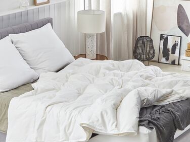 Duck Feathers King Size Duvet Double-Layered All Season 240 x 220 cm TAUFSTEIN 
