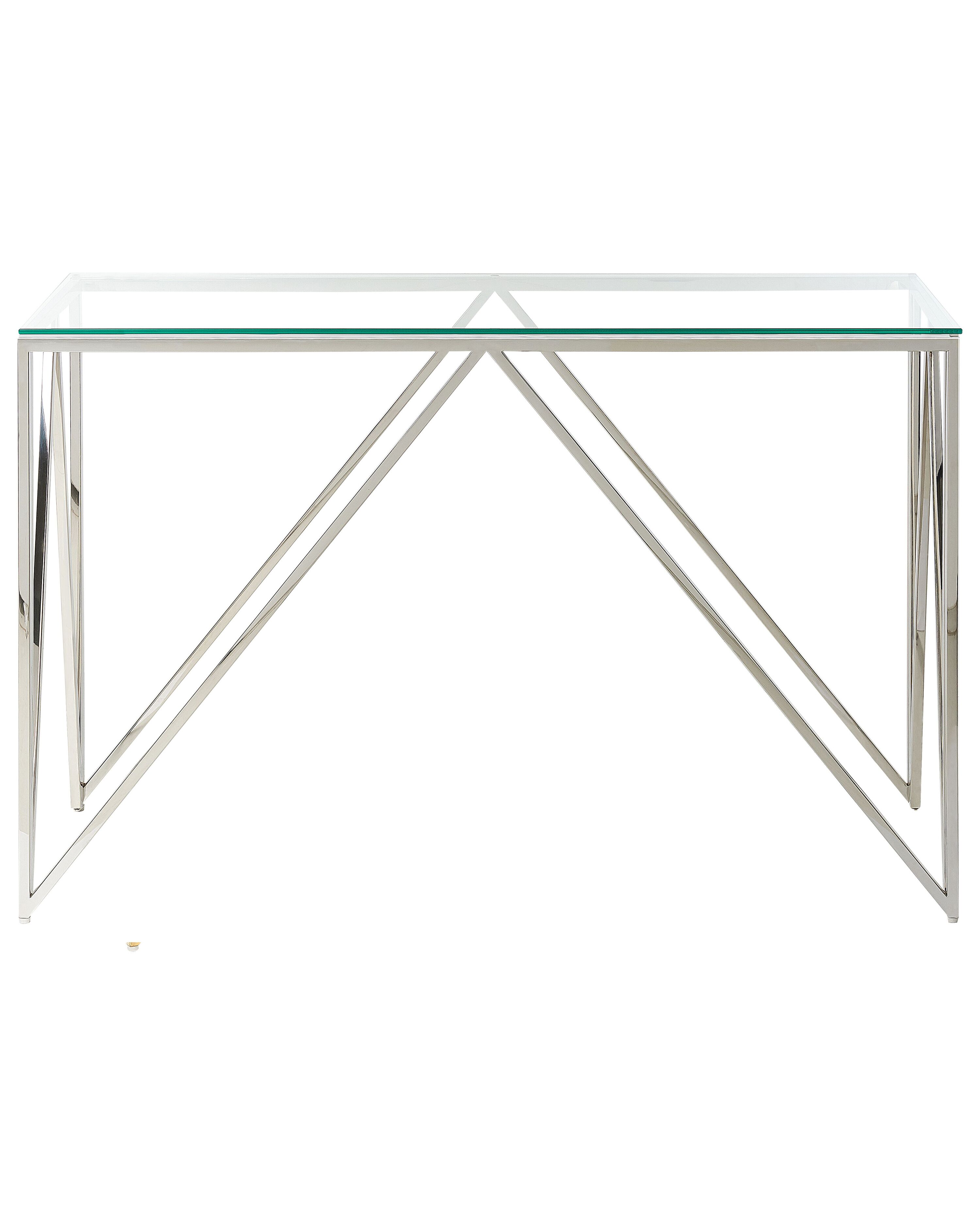 ZHUO Table de chevet Acier et verre trempé 45 x 30,5 x 60 cm Blanc Excellent VGEBY ZHUO Table de chevet Acier et verre trempé 45 x 30,5 x 60 cm Blanc Excellent VGEBY