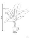 Planta artificial en maceta verde/negro 122 cm DIEFFENBACHIA_774431