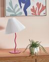 Metal Table Lamp Pink ALWERO_898030