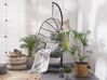 PE Rattan Hanging Chair with Stand Grey CASOLI_763760