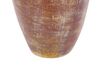 Vas terrakotta 57 cm brun och svart MANDINIA_850610