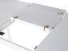Mesa de jantar branca extensível 120/160 x 80 cm SANFORD_675504
