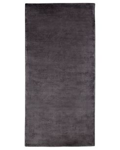 Ковер из вискозы 80 x 150 см темно-серый GESI II