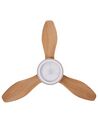 Ceiling Fan with Light Brown MUDDY_861561