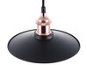 Černá a měděná závěsná lampa SWIFT S_690945