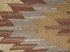 Dekokissen orientalisches Muster Jute mehrfarbig 45 x 45 cm DEEPOR_848053