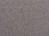 Lit en tissu gris avec cadre 90 x 200 cm AMBASSADOR_871043