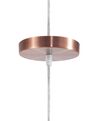 Metal Pendant Lamp Grey NARMADA_688437