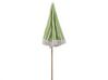 Parasol ogrodowy ⌀ 150 cm zielony z białym MONDELLO_848587