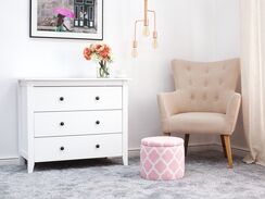 Rahi puuvilla säilytystila vaaleanpunainen ⌀ 35 cm TUNICA Rahi puuvilla säilytystila vaaleanpunainen ⌀ 35 cm TUNICA