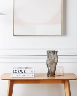 Kukkamaljakko lasi harmaa 31 cm DYTIKO Kukkamaljakko lasi harmaa 31 cm DYTIKO