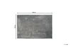 Tappeto shaggy grigio chiaro 140 x 200 cm EVREN_758701