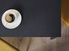 Table de salle à manger extensible noire 120/160 x 80 cm NORLEY_785631