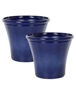 Kukkaruukku laivastonsininen ⌀ 50 cm 2 kpl KOKKINO Kukkaruukku laivastonsininen ⌀ 50 cm 2 kpl KOKKINO