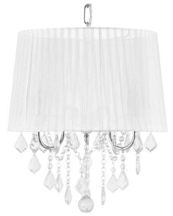 Riippuvalaisin 3 polttimoa valkoinen EVANS