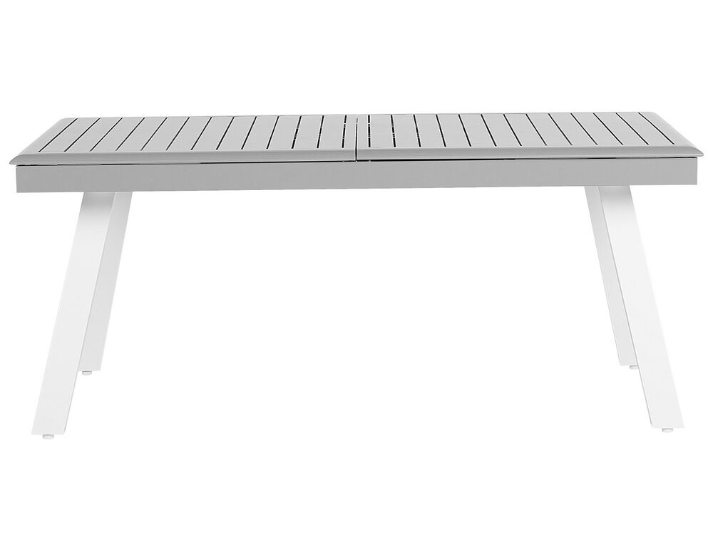 Gartentisch grau ausziehbar 175/255 x 100 cm PERETA Beliani.at