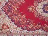 Vloerkleed polyester rood 80 x 150 cm KARAMAN_716896