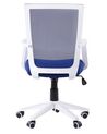 Swivel Desk Chair Blue RELIEF_680264