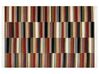 Kelim Teppich Wolle mehrfarbig 160 x 230 cm geometrisches Muster Kurzflor MUSALER_858390