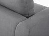 Canapé angle à droite 4 places en tissu gris clair OSLO_693562