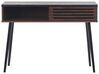 Tavolino consolle legno scuro 110 x 40 cm PERTH_832807