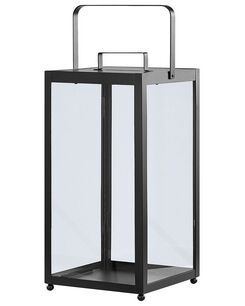 Lyhty metalli musta 41 cm LEPAR