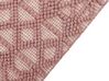 Tappeto lana rosa 160 x 230 cm ALUCRA_856201