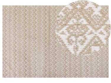 Jutový koberec 200 x 300 cm béžový ATIMA