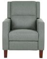 Fabric Recliner Chair Green EGERSUND_896488
