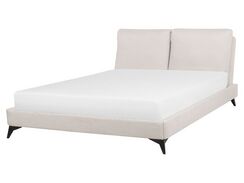 Parisänky chenille vaalea beige 160 x 200 cm MELLE Parisänky chenille vaalea beige 160 x 200 cm MELLE