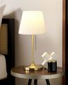 Lampa stołowa mosiężno-biała TORYSA_851525