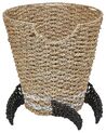 Seagrass Wicker Rocket Basket Natural PAARL_893335