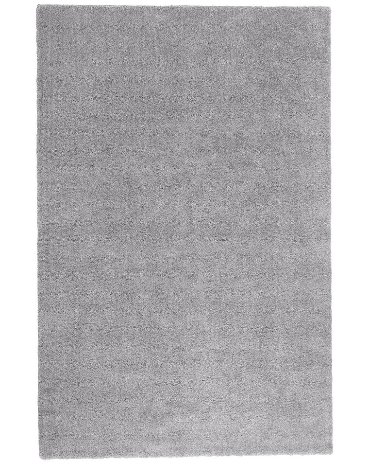 Tappeto shaggy grigio chiaro 200 x 300 cm DEMRE_683623