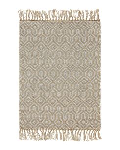 Matto juutti beige 50 x 80 cm POZANTI Matto juutti beige 50 x 80 cm POZANTI