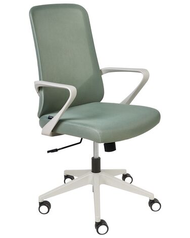 Otočná kancelárska stolička zelená EXPERT