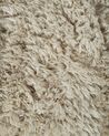 Bézs hosszú szálú szőnyeg ⌀ 140 cm CIDE_746695