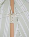 Aurinkovarjo vihreä/valkoinen ⌀ 150 cm MONDELLO_848591